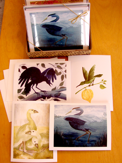 Illustrated Notecards by Cynda warren Joyce
